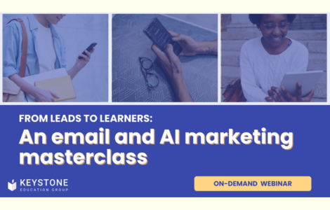 An email and AI marketing masterclass - webinar hub asset