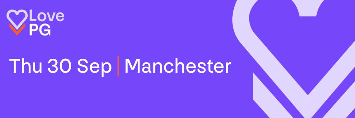 LovePG Thu 30 Sep | Manchester 