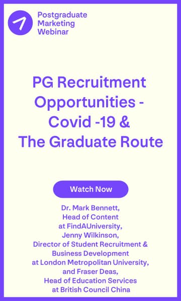 Webinar Aug 20 - PG Recruitment Opportunities - Covid-19 & The Graduate Route