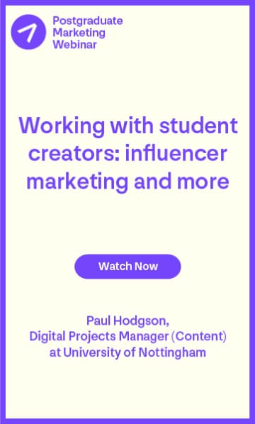 July 21 - Working with student creators: influencer marketing and more