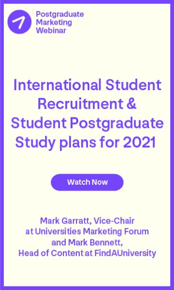 Webinar March 21 - International Student Recruitment & Study plans for 2021