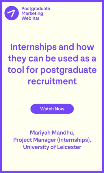 Webinar - May 22 - Internships and how they can be used as a tool for postgraduate recruitment