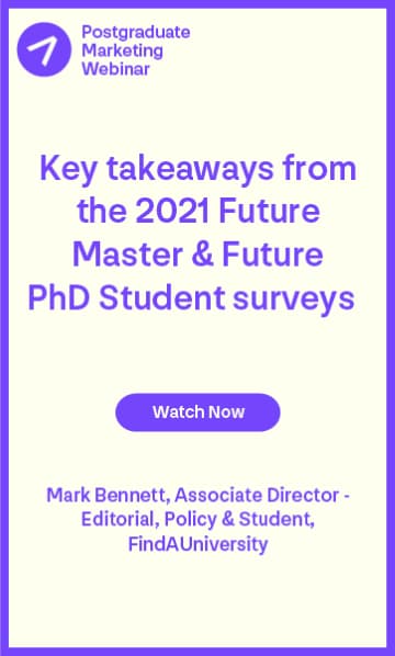 Oct 21 - Key takeaways from the 2021 Future Masters & Future PhD Student surveys