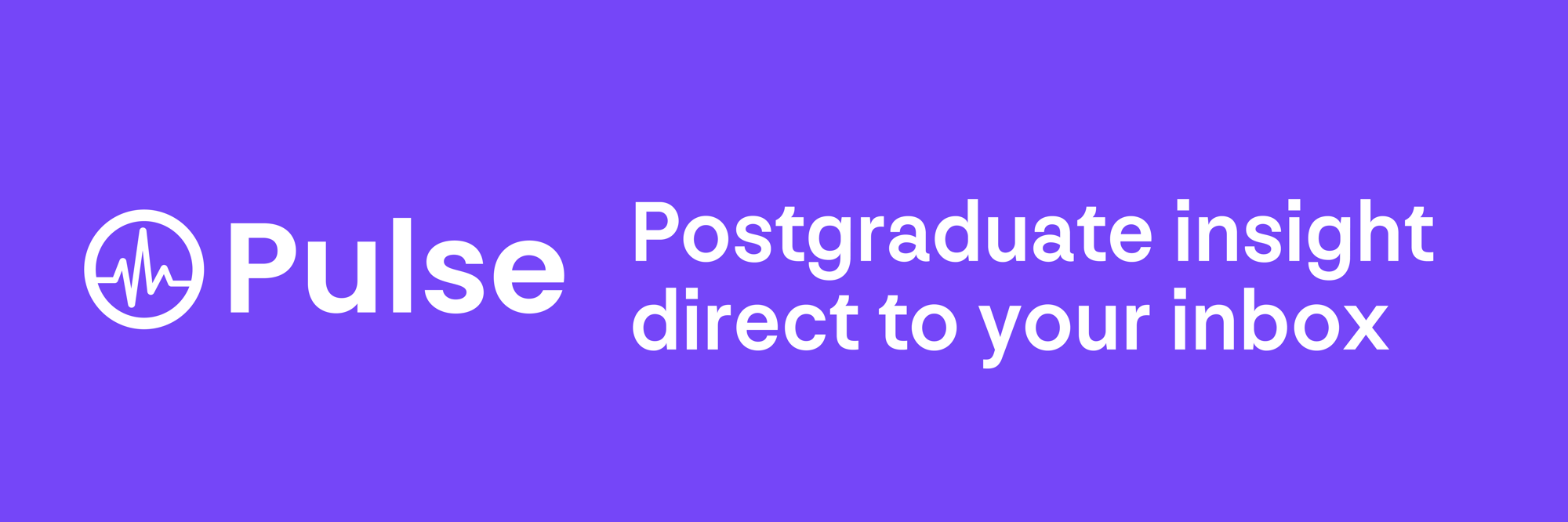 Pulse Postgraduate insight direct to your inbox Pulse Postgraduate insight direct to your inbox