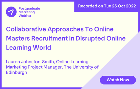 Collaborative Approaches To Online Masters Recruitment In Disrupted Online Learning World-2