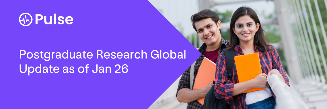 Postgraduate Research Global Update as of Jan 26