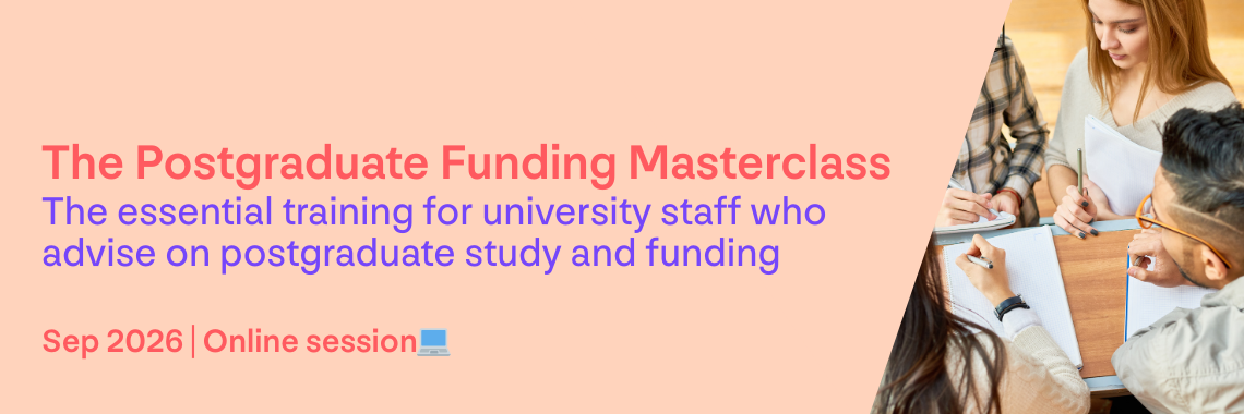 THE POSTGRADUATE FUNDING MASTERCLASS