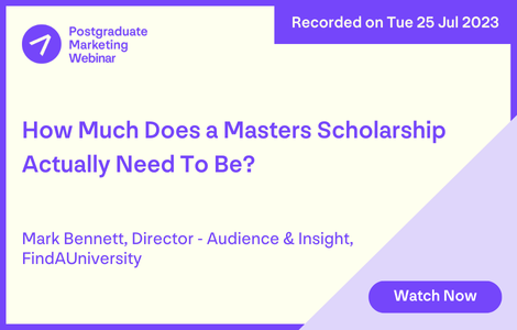 How Much Does a Masters Scholarship Actually Need To Be