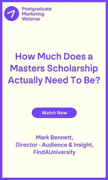 How much does a Masters scholarship actually need to be?
