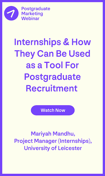 Internships and how they can be used as a tool for postgraduate recruitment