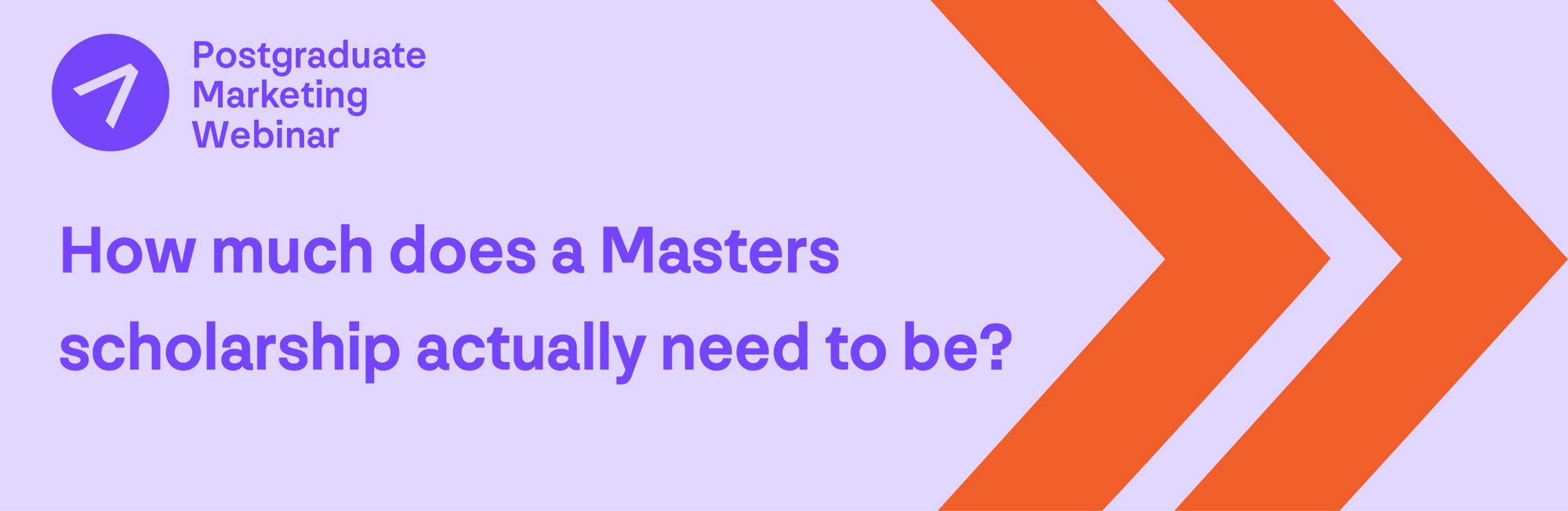 How much does a Masters scholarship actually need to be? How much does a Masters scholarship actually need to be?