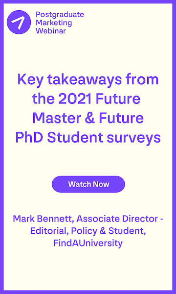 Oct 21 - Key takeaways from the 2021 Future Masters & Future PhD Student surveys