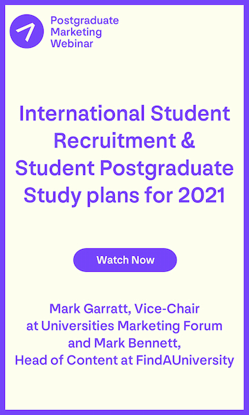 Webinar March 21 - International Student Recruitment & Study plans for 2021