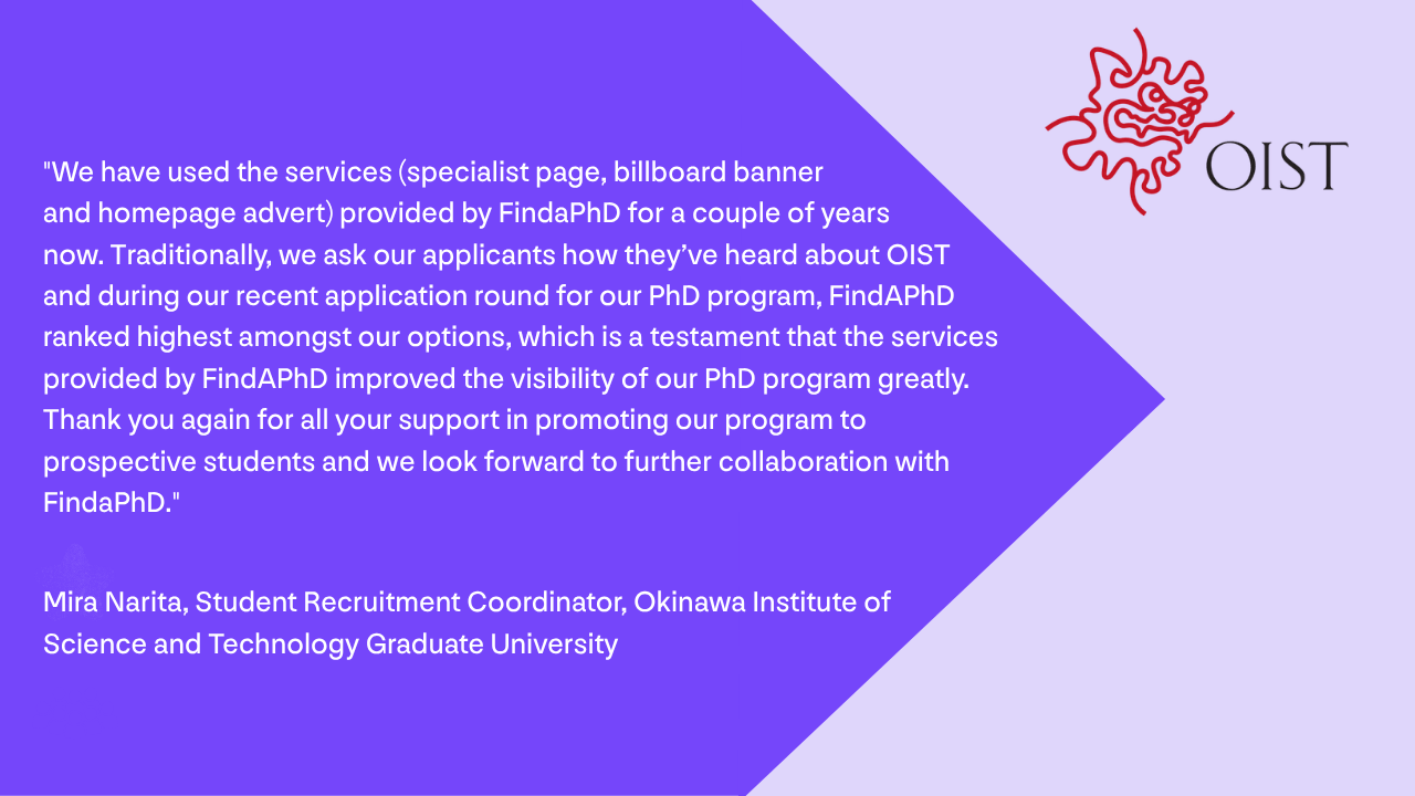 Okinawa Institute of Science and Technology Graduate University Case Study