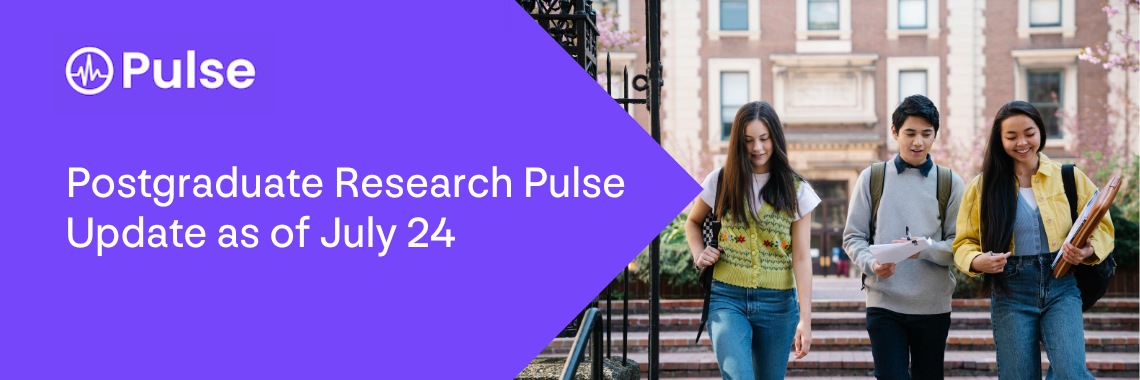 Postgraduate Research Pulse Update as of July 24