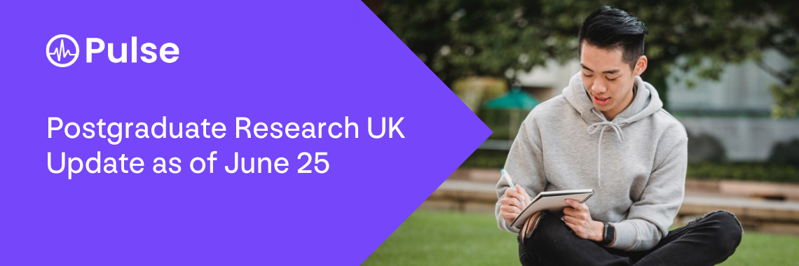 Postgraduate Research UK Update as of June  25