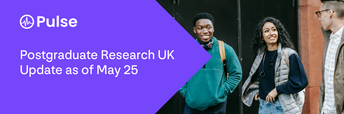 Postgraduate Research UK Update as of May  25
