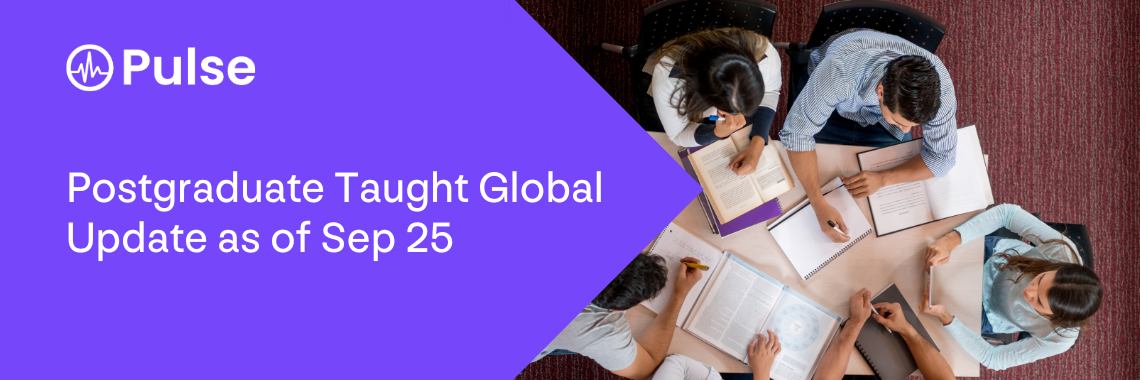 Postgraduate Taught Global Update Update as of Sep 25 Postgraduate Taught Global Update Update as of Sep 25