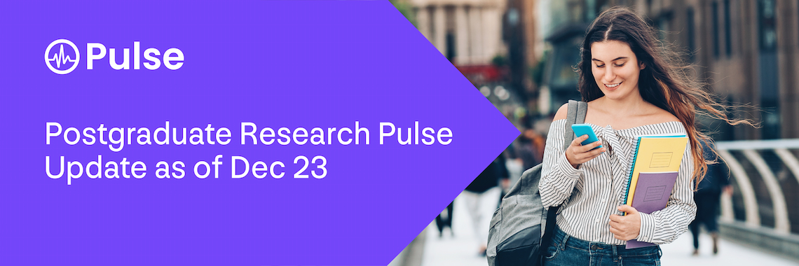 Postgraduate Research Pulse Update as of Dec 23