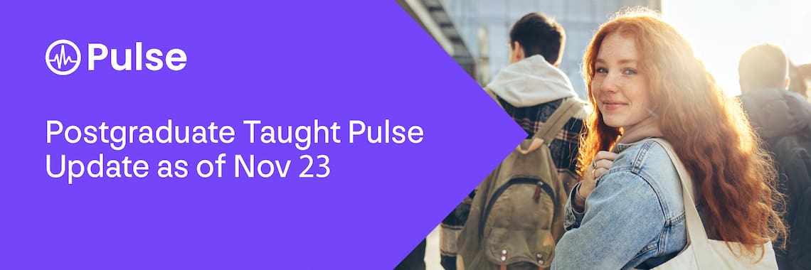 Postgraduate Taught Pulse Update as of Nov 23