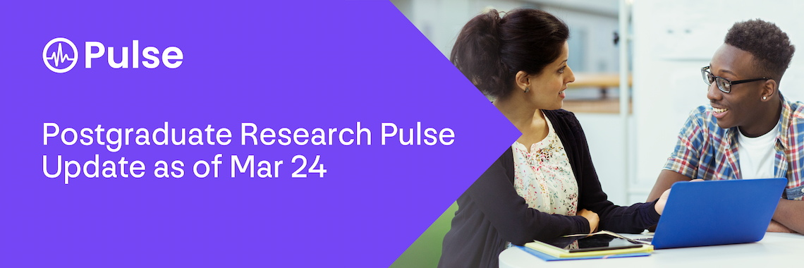 Postgraduate Research Pulse Update as of Mar 24 