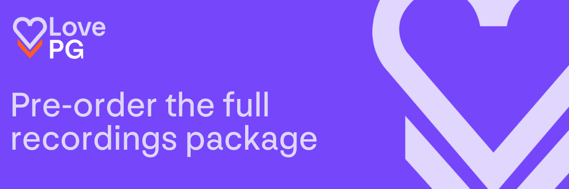 Pre-order the full recordings package
