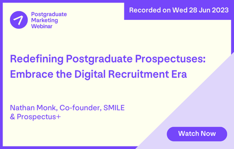 Redefining Postgraduate Prospectuses Embrace the Digital Recruitment Era