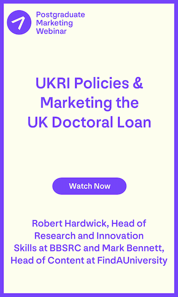 Webinar Jan 21 - UKRI Policies & Marketing the UK Doctoral Loan