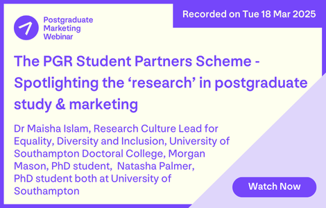 The PGR Student Partners Scheme - Spotlighting the ‘research’ in postgraduate study & marketing-1 The PGR Student Partners Scheme - Spotlighting the ‘research’ in postgraduate study & marketing-1