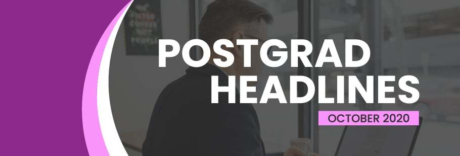 October Postgraduate News Wrap-up