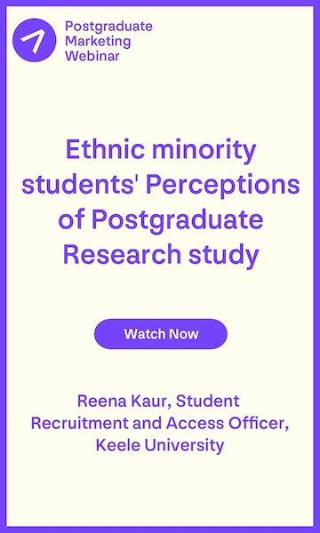 Webinar - Nov 22 - Ethnic minority students' perceptions of Postgraduate Research study