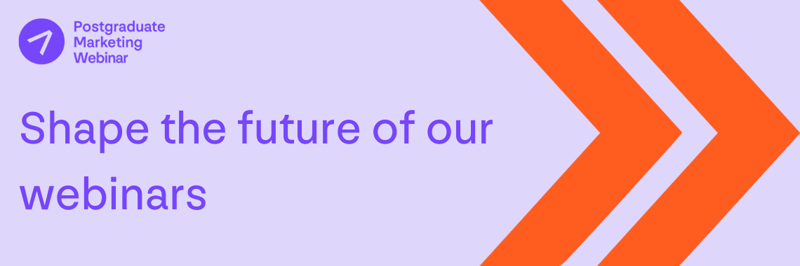 Shape the future of our webinars