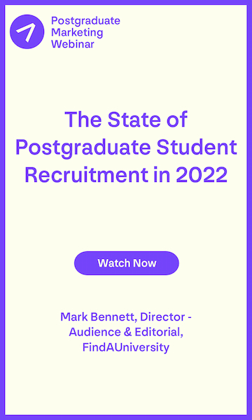 Webinar - June 22 - The State of Postgraduate Student Recruitment in 2022