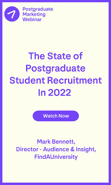 The State of Postgraduate Student Recruitment in 2022
