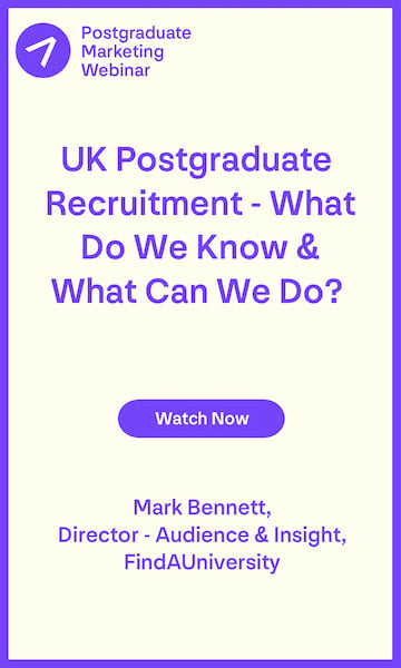 UK Postgraduate Recruitment - What Do We Know and What Can We Do?